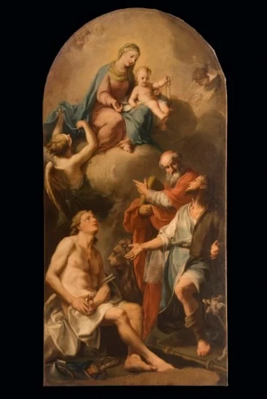 Madonna del Carmelo e Santi